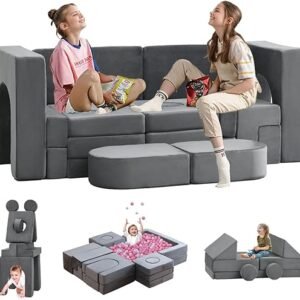 22Pcs Kids Modular Play Couch Set